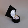 Anel de Ouro 18k com Zircônia e Símbolo em Ouro Branco - NOV6 - Image 2